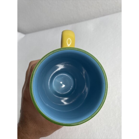 City Merchandise Atlanta Peahes and more Coffee /Tea Cup Mug Yellow/Blue - Picture 7 of 12